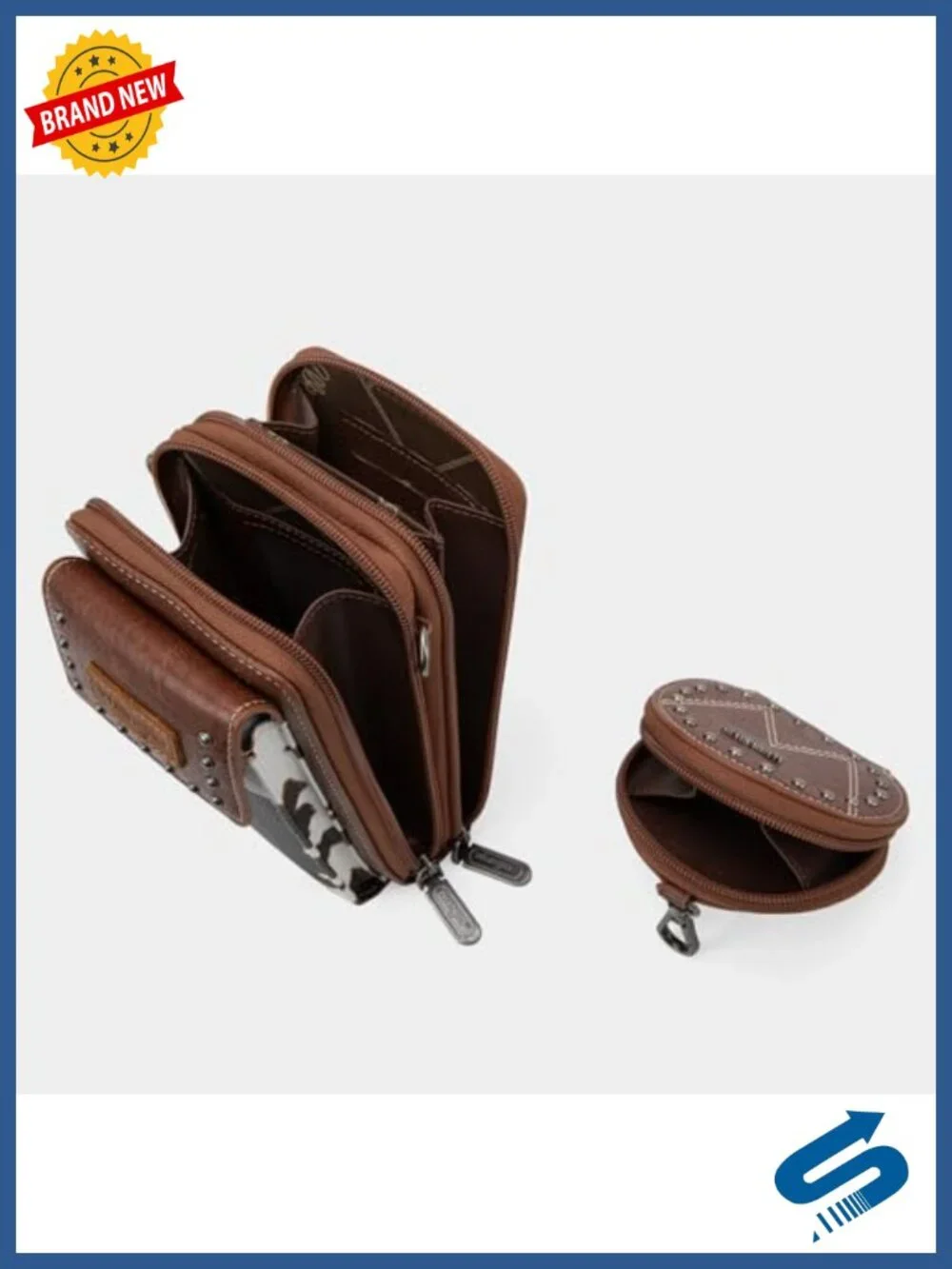 3-Piece Doctor Bag Set with Cell Phone Bag and Coin Purse